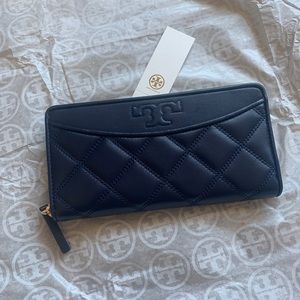 Tory Burch Savannah Zip Long Wallet